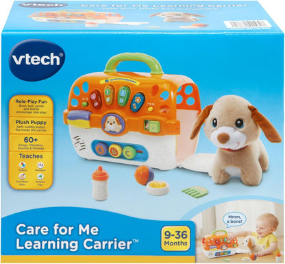 VTech Care for Me Learning Carrier Toy, Orange - Hatke